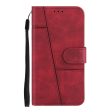 iPhone 8 Plus   7 Plus Læder Cover m. Pung og Strop - Rød on Sale