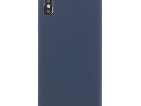 iPhone XS Max Silikone Cover - Blå For Sale