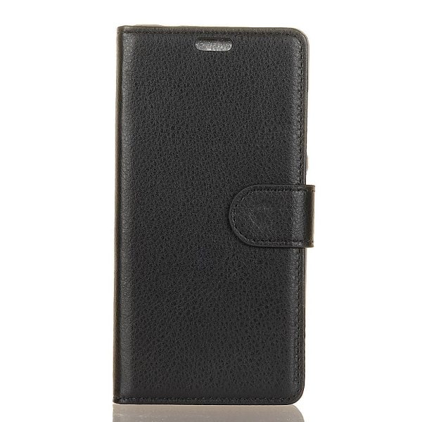 Samsung Galaxy S10e Soft Pouch Læder Cover m. Pung - Sort Online Hot Sale