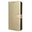 OnePlus Nord CE 3 Lite Læder Cover m. Pung & Ståfunktion - Guld Online Hot Sale