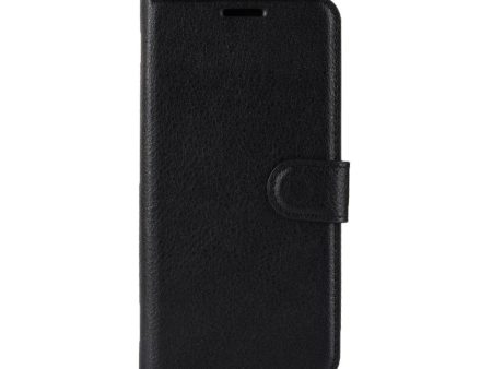 Samsung Galaxy A51 (5G) Litchi Læder Cover m. Pung - Sort Fashion