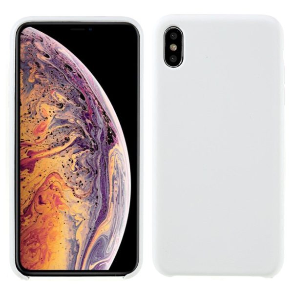 iPhone XS Max Silikone Cover - Hvid For Sale