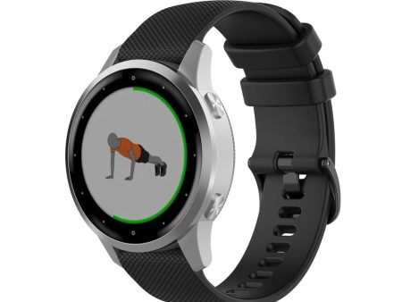 Universal Smartwatch Silikone Rem (18mm) - Sort For Discount