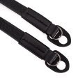 Arte di Mano Boa Neck Strap, 95cm - Minerva Black with Black Stitching Discount