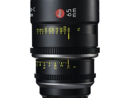 Leica Summilux-C 65mm T1.4 - PL Mount (Markings in Feet) Online