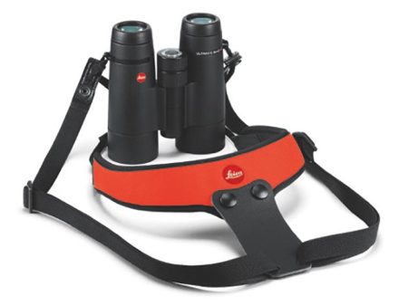 Leica Neoprene Binocular Sport Strap- Orange For Discount