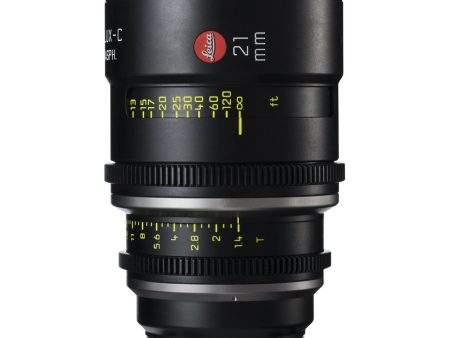 Leica Summilux-C 21mm T1.4 - PL Mount (Markings in Feet) Online now