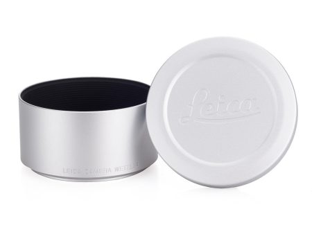 Leica Hood for 75mm f 2.4 and 90mm f 2.4, Silver on Sale