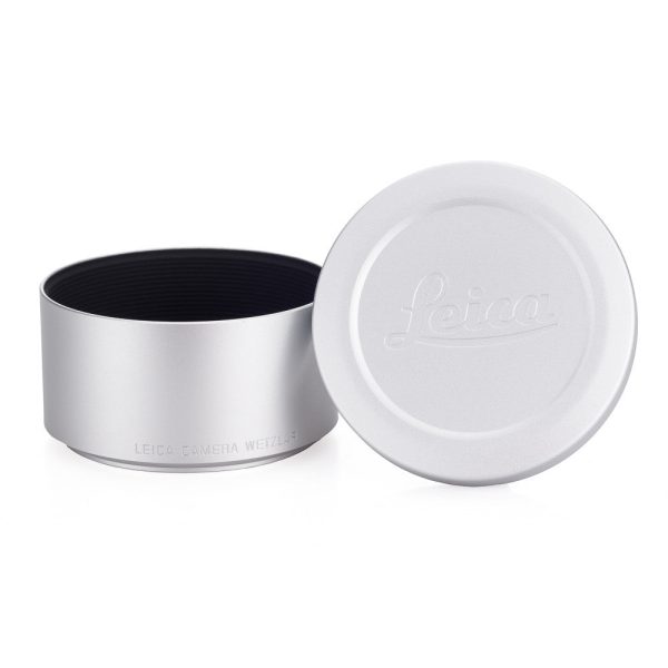 Leica Hood for 75mm f 2.4 and 90mm f 2.4, Silver on Sale