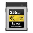 Lexar 256GB Professional CFexpress Type B Card, GOLD Series Discount