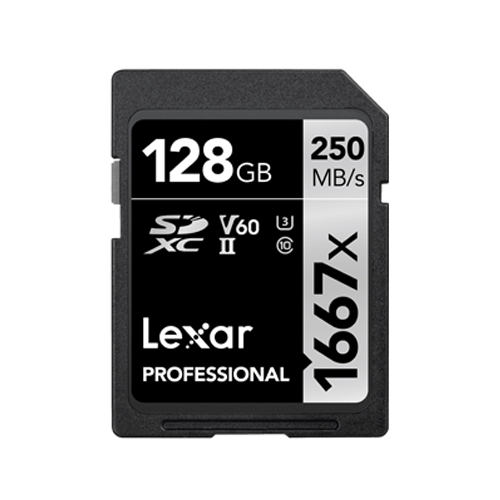 Lexar Professional 1667x 128GB SDXC UHS-II Card on Sale