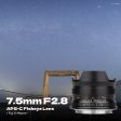 7.5mm F2.8 Fisheye Manual Focus Prime Lens for Fuji X Mount Hot on Sale