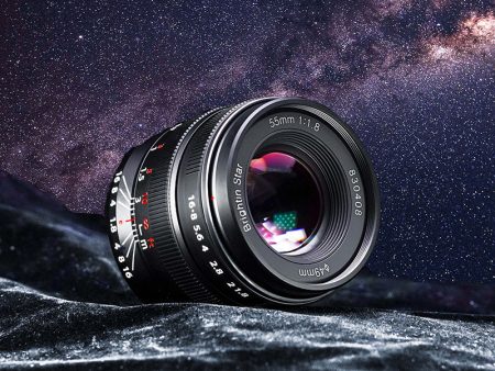 55mm F1.8 Full Frame Large Aperture Manual Focus Mirrorless Camera Lens, Fit for Sony E-Mount For Cheap