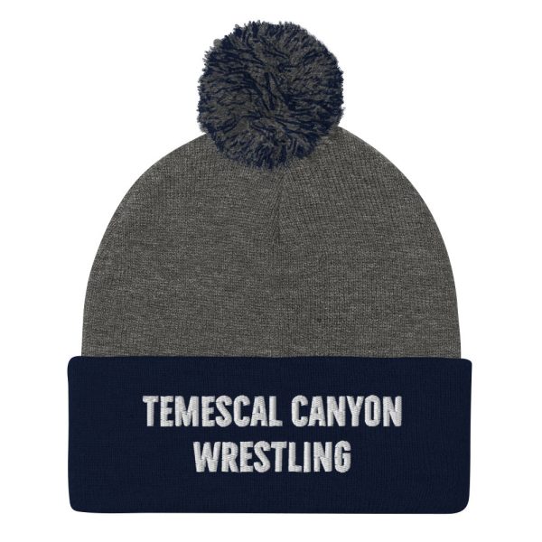 Temescal Canyon Wrestling Pom-Pom Beanie Sale