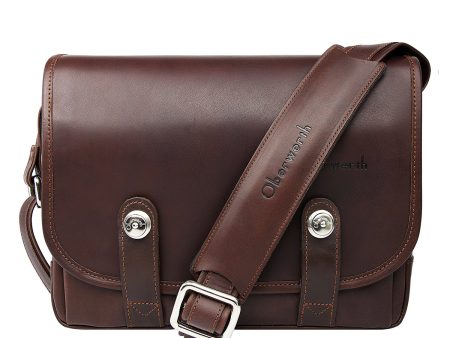 Oberwerth Freiburg Medium Photo Bag - Leather - Dark Brown For Sale