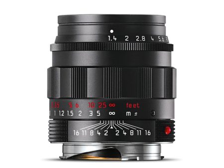 Leica Summilux-M 50mm f 1.4 ASPH - Black Chrome Finish Online now