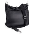 Oberwerth Kate Camera Business Bag, Black Leather with Silver Buckles, Clutch and Keywallet For Cheap