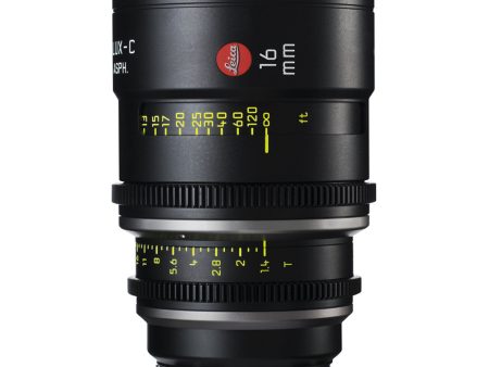 Leica Summilux-C 16mm T1.4 - PL Mount (Markings in Feet) Cheap