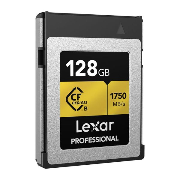 Lexar 128GB Professional CFexpress Type B Card, Gold Series Online Sale