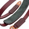 Arte di Mano Classic Neck Strap, 95cm - Italian Shell Cordovan & Buttero Burgundy Discount