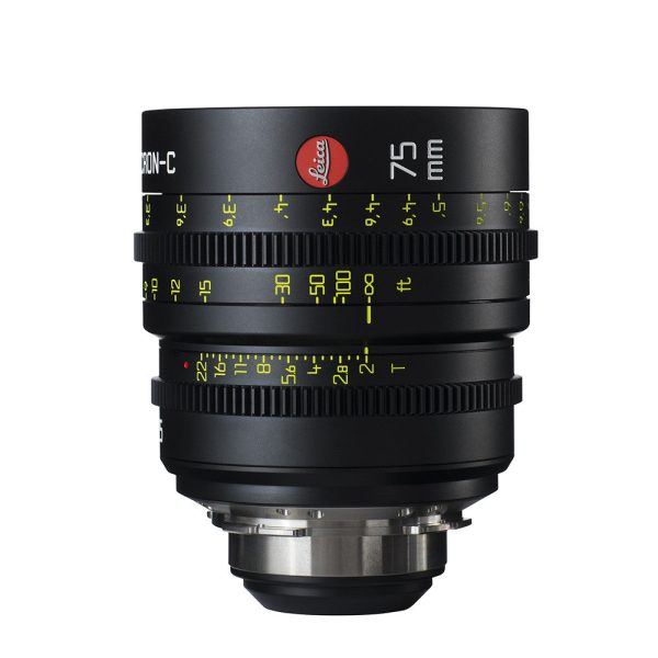 Leica Summicron-C 75mm T2.0 - PL Mount (Markings in Feet) Online Hot Sale