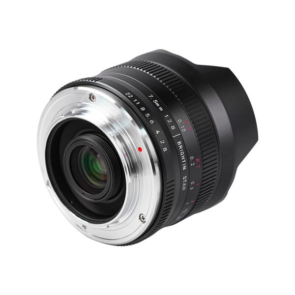 7.5mm F2.8 Fisheye Manual Focus Prime Lens - Brightin Star Supply