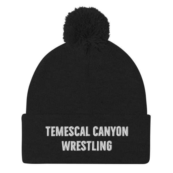 Temescal Canyon Wrestling Pom-Pom Beanie Sale