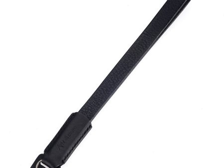 Arte di Mano Classic Hand Strap - Minerva Black with Black Stitching Online Sale