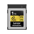 Lexar, Professional GOLD CFexpress, 1TB, 4.0 Type B Card For Discount