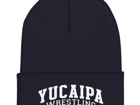 Yucaipa Wrestling Cuffed Beanie For Sale