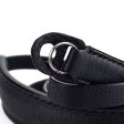 Arte di Mano Classic Neck Strap, 95cm - Minerva Black with Black Stitching For Cheap