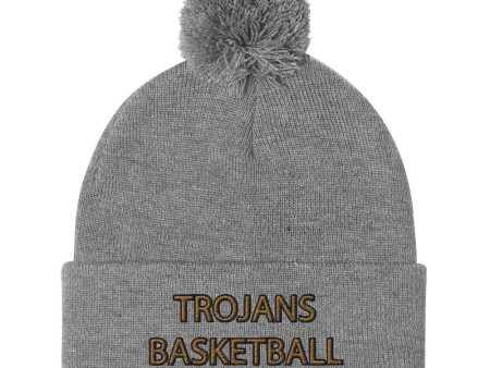 Yucca Valley High School Boys Basketball Pom-Pom Beanie For Sale