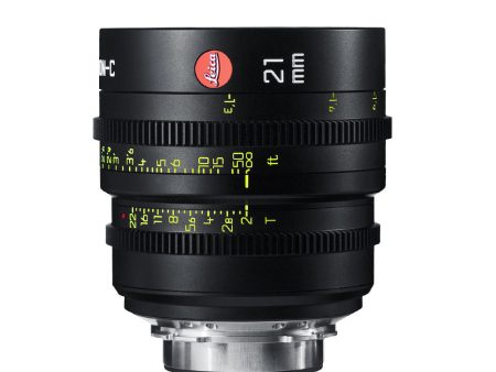 Leica Summicron-C 21mm T2.0 - PL Mount (Markings in Feet) Fashion