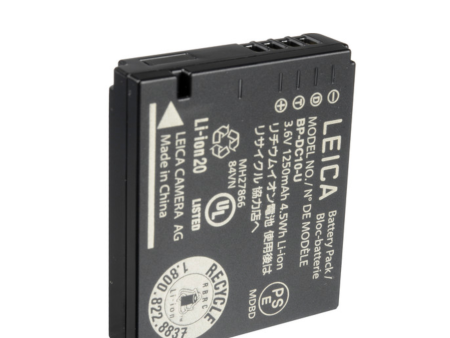 Leica BP-DC 10 Li-Ion Battery for the Leica D-Lux 5, D-Lux 6 Camera (1250 mAh) Online Hot Sale