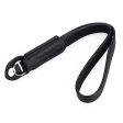 Arte di Mano Classic Hand Strap - Minerva Black with Black Stitching Online Sale