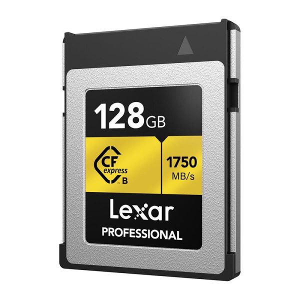 Lexar 128GB Professional CFexpress Type B Card, Gold Series Online Sale