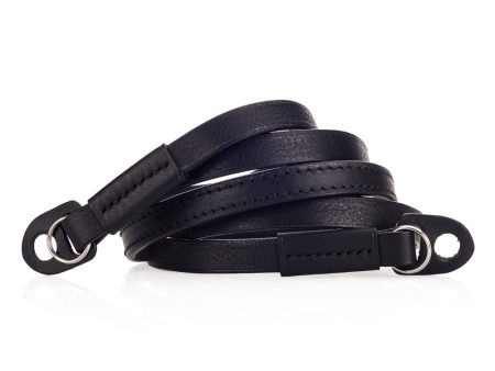 Arte di Mano Comodo Neck Strap, XL, 120cm - Minerva Black with Black Stitching For Cheap