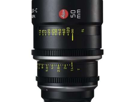 Leica Summilux-C 50mm T1.4 - PL Mount (Markings in Feet) Cheap