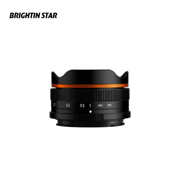 10mm F5.6 Fisheye Lens Wide-Angle Lens Pancake Lens Manual Fixed Focus Lens - Brightin Star Fashion