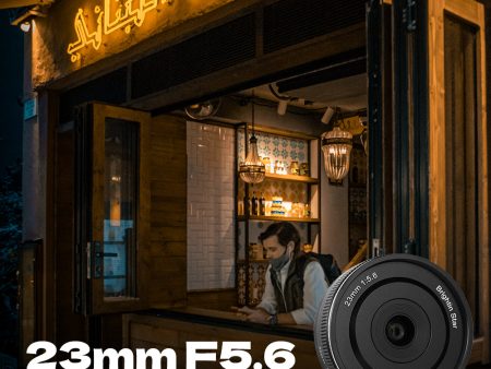 23mm F5.6 Full Frame Manual Focus Prime Lens for Nikon Z-Mount Mirrorless Cameras, Pancake Fixed MF Lens, Compatible with Z-6II, Z-7II, Z5, Z50, Z9, Z50, Z-FC, Z30 Online Sale