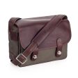 Oberwerth Freiburg Medium Photo Bag - Cordura Leather - Olive Dark Brown For Cheap