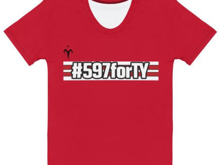 #597forTY Women s Running T-shirt For Sale