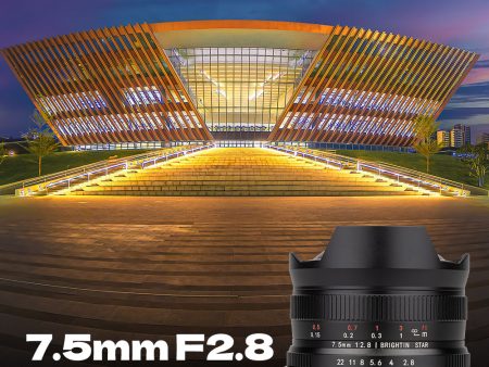 7.5mm F2.8 Fisheye Manual Focus Prime Lens for Sony E-Mount Fashion