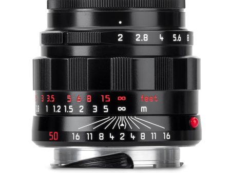 Leica APO-Summicron-M 50mm f 2 ASPH  LHSA Edition  - black paint finish Online now