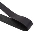 Arte di Mano Boa Neck Strap, XL, 120cm - Minerva Black with White Stitching Online Sale